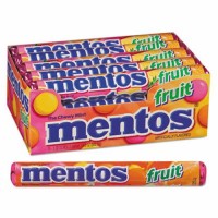 Mentos Fruit Chewy dragee 14pcs x 20 Rolls